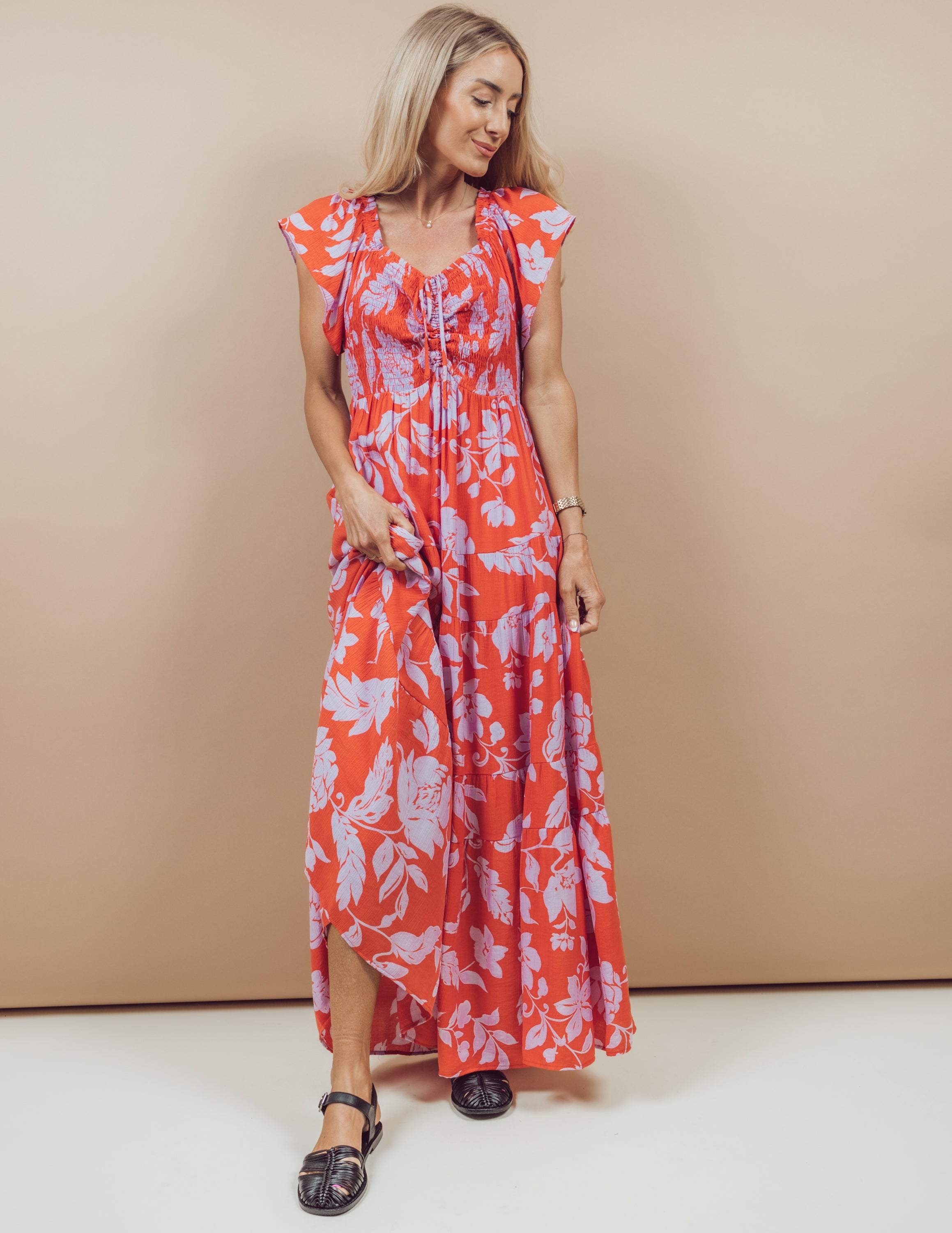 Anna Floral Dress