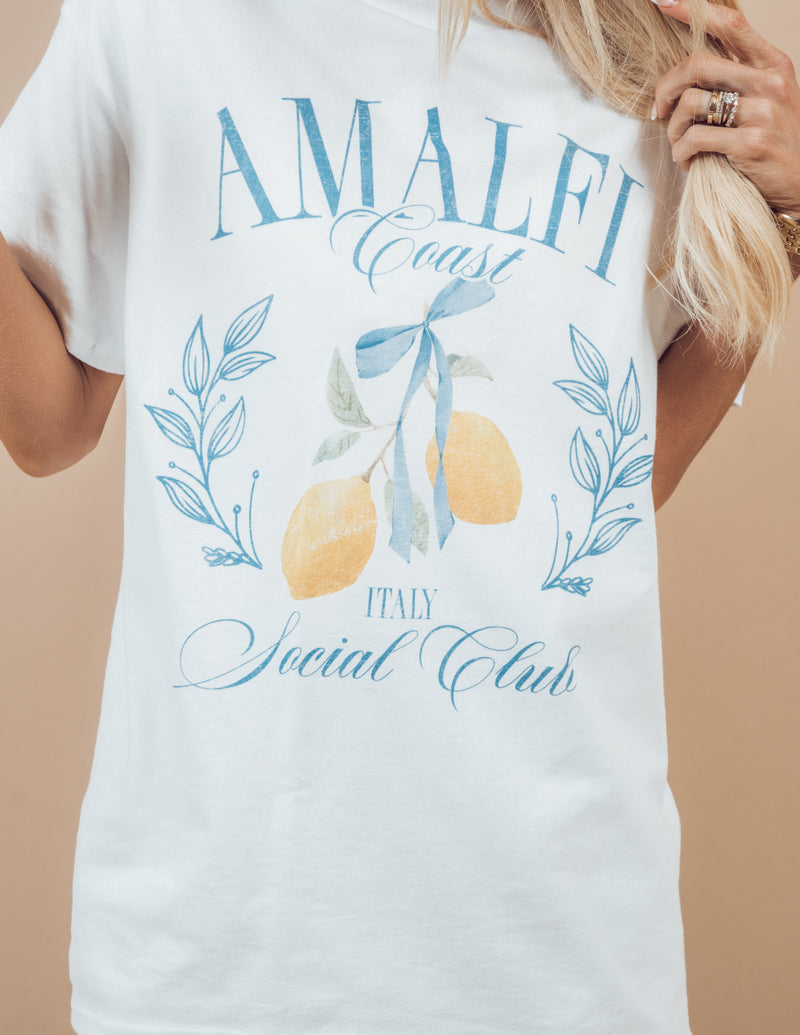 Amalfi Coast Social Club Graphic Tee