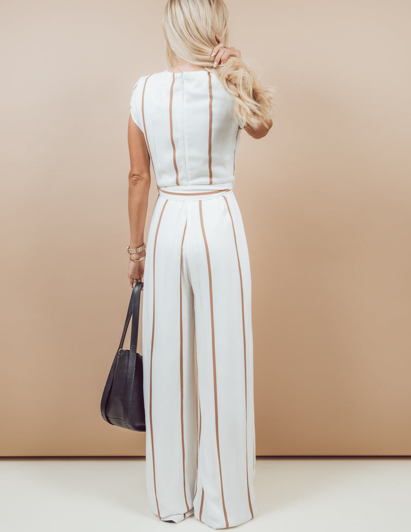 Ariana Striped Jumpsuit