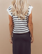 Katie Striped Vest