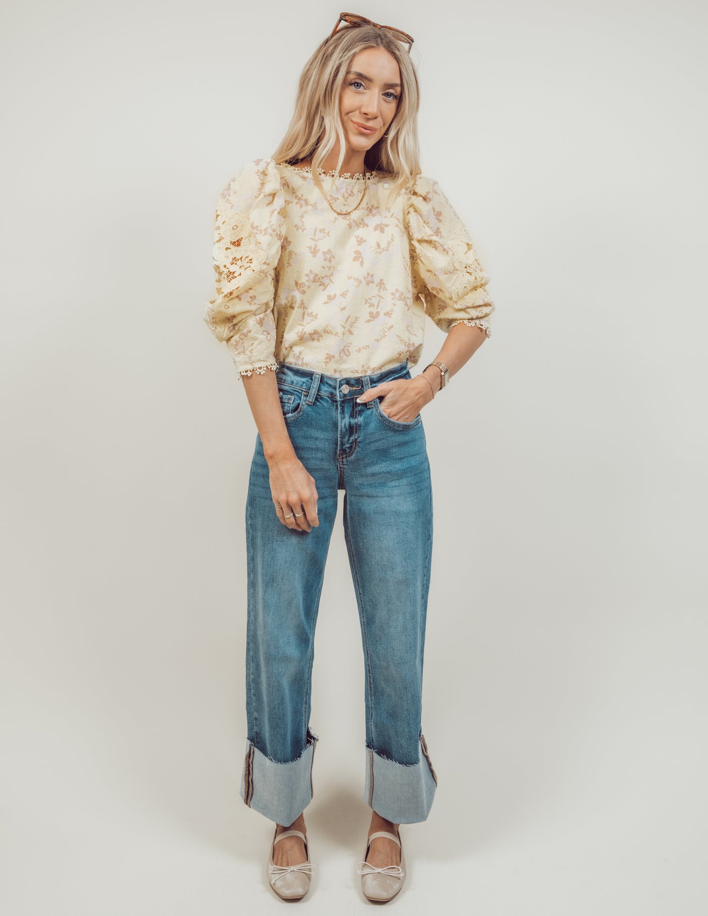 Ashley Floral Top