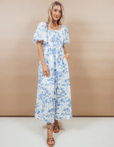 Mariah Floral Midi Dress