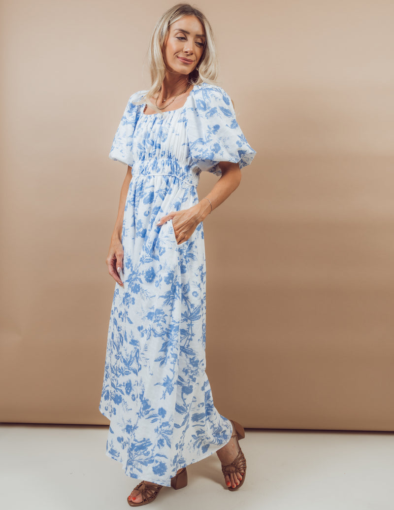 Mariah Floral Midi Dress