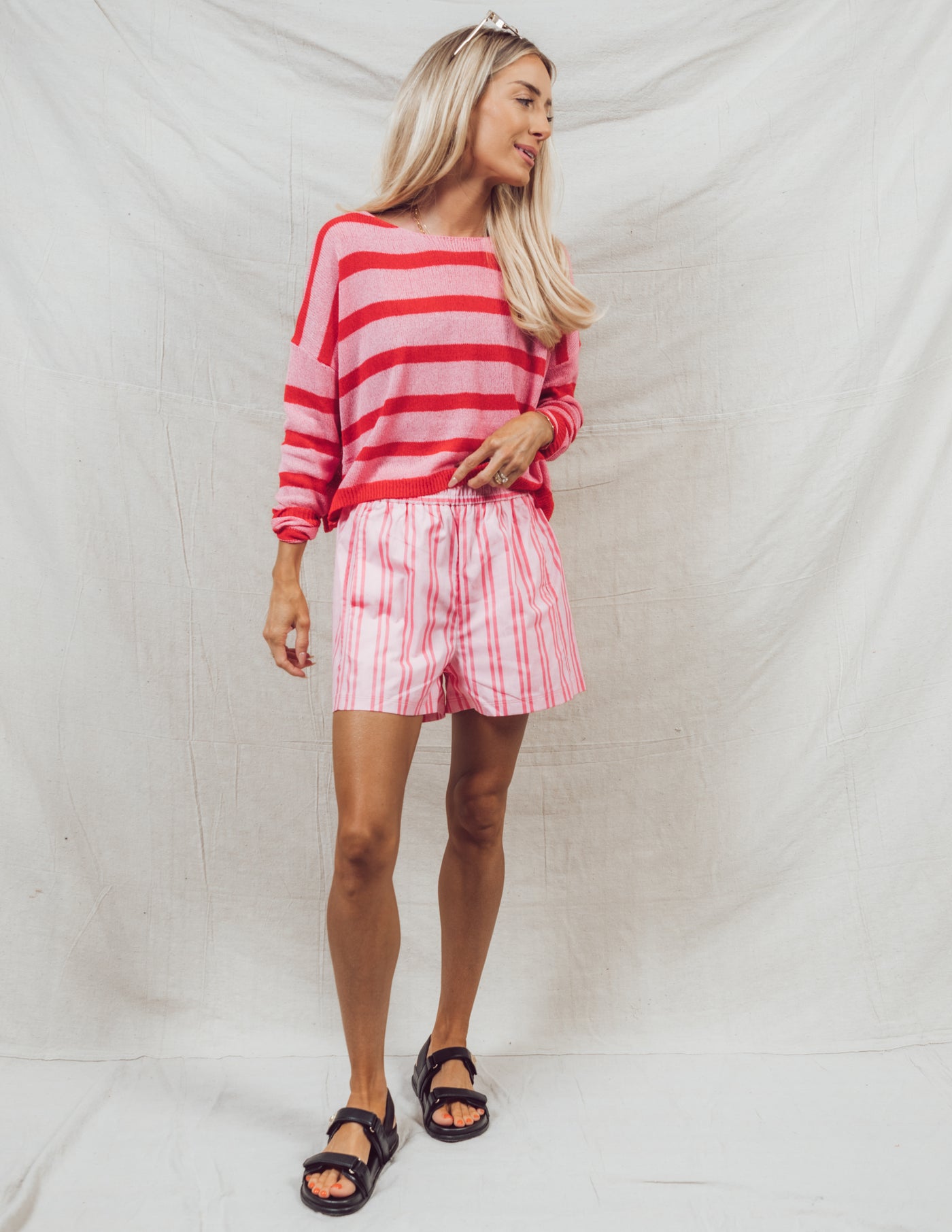 Molly Striped Boxer Shorts