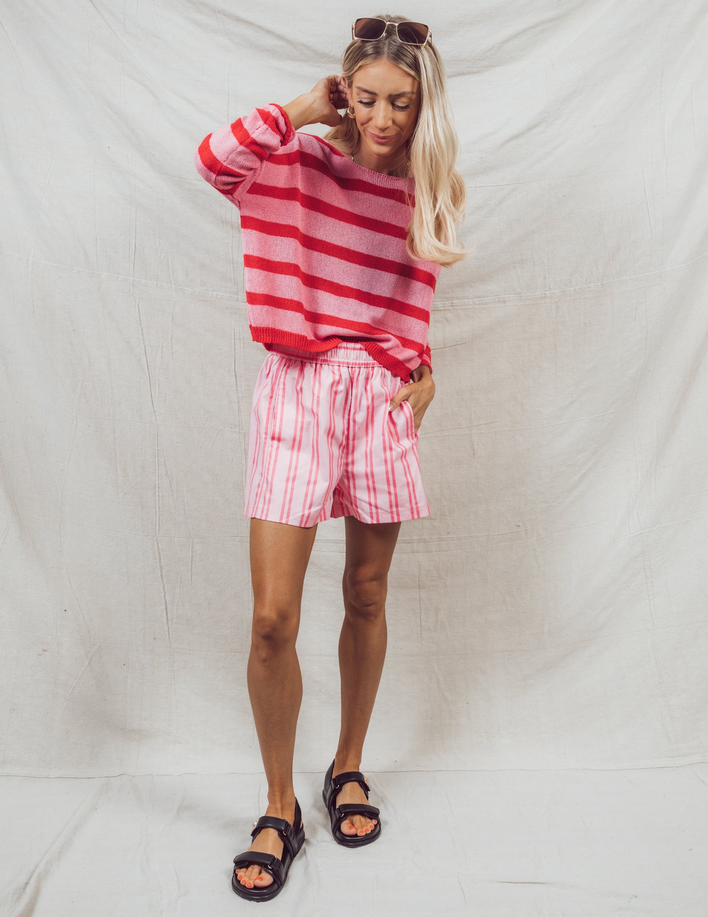 Molly Striped Boxer Shorts