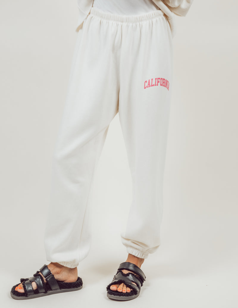 California Sweatpants in Bone