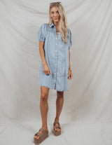 Paulina Denim Shirt Dress