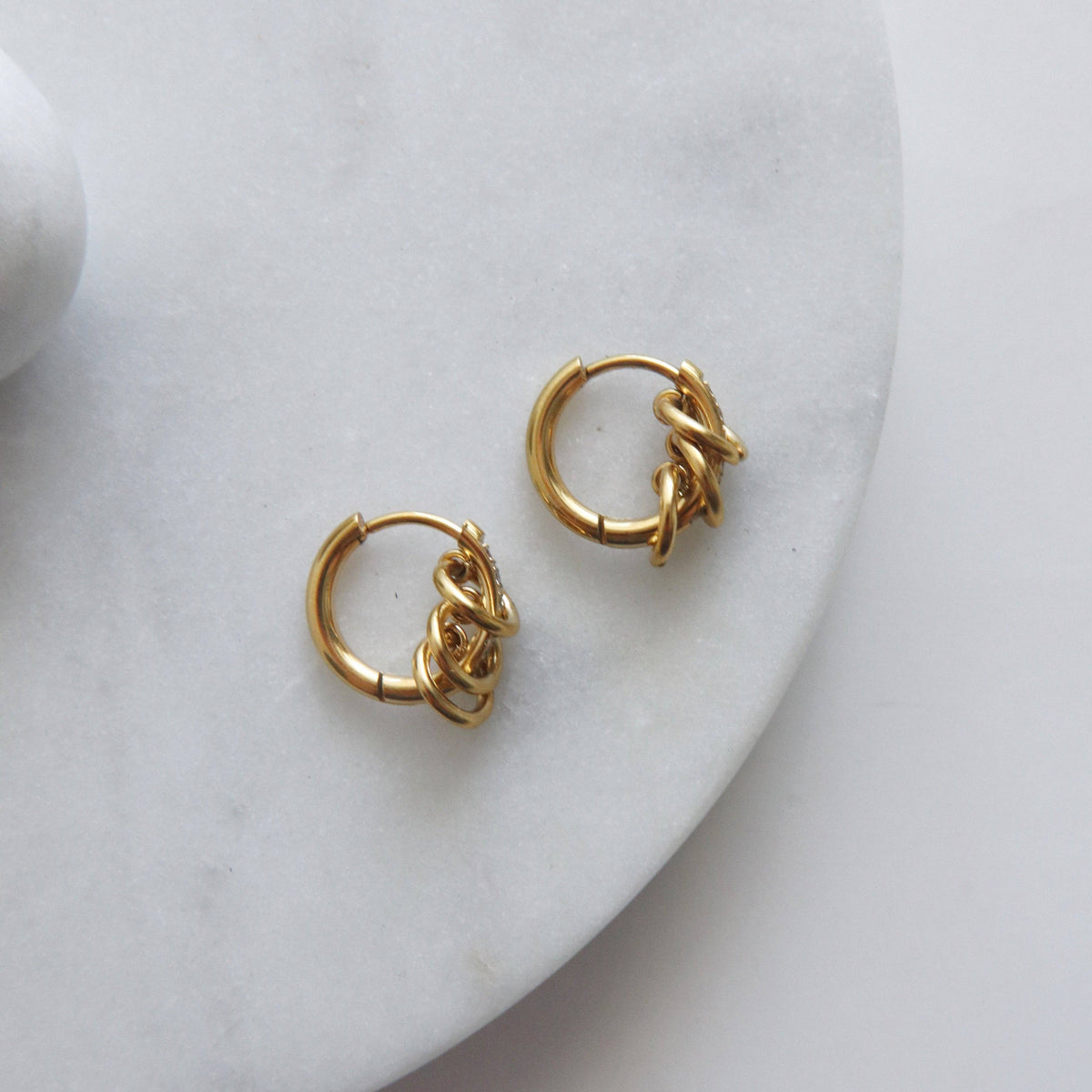 Davie Triple Loop Hoops