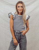 Keagan Striped Top