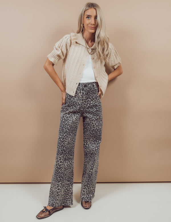 Mia Leopard Printed Pants