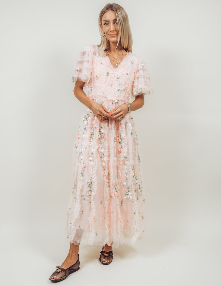 Luke Garden Embroidered Dress