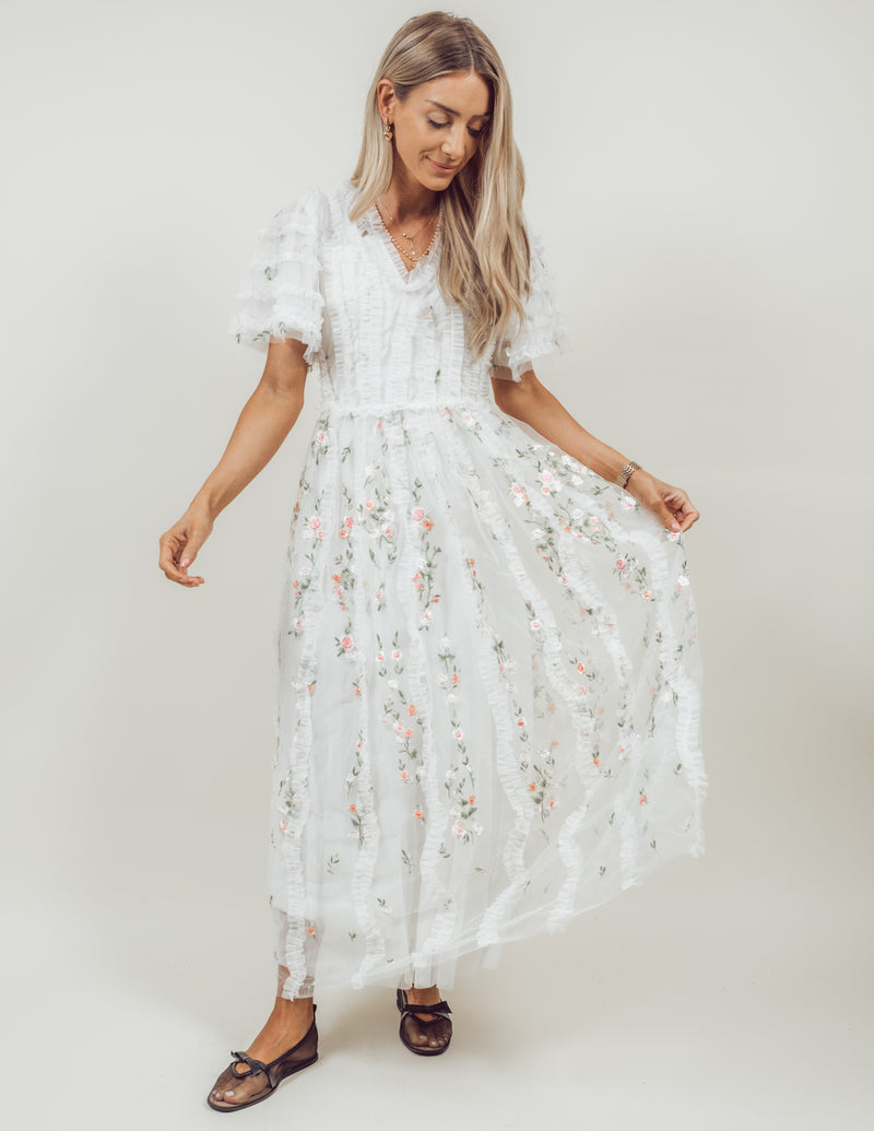 Luke Garden Embroidered Dress