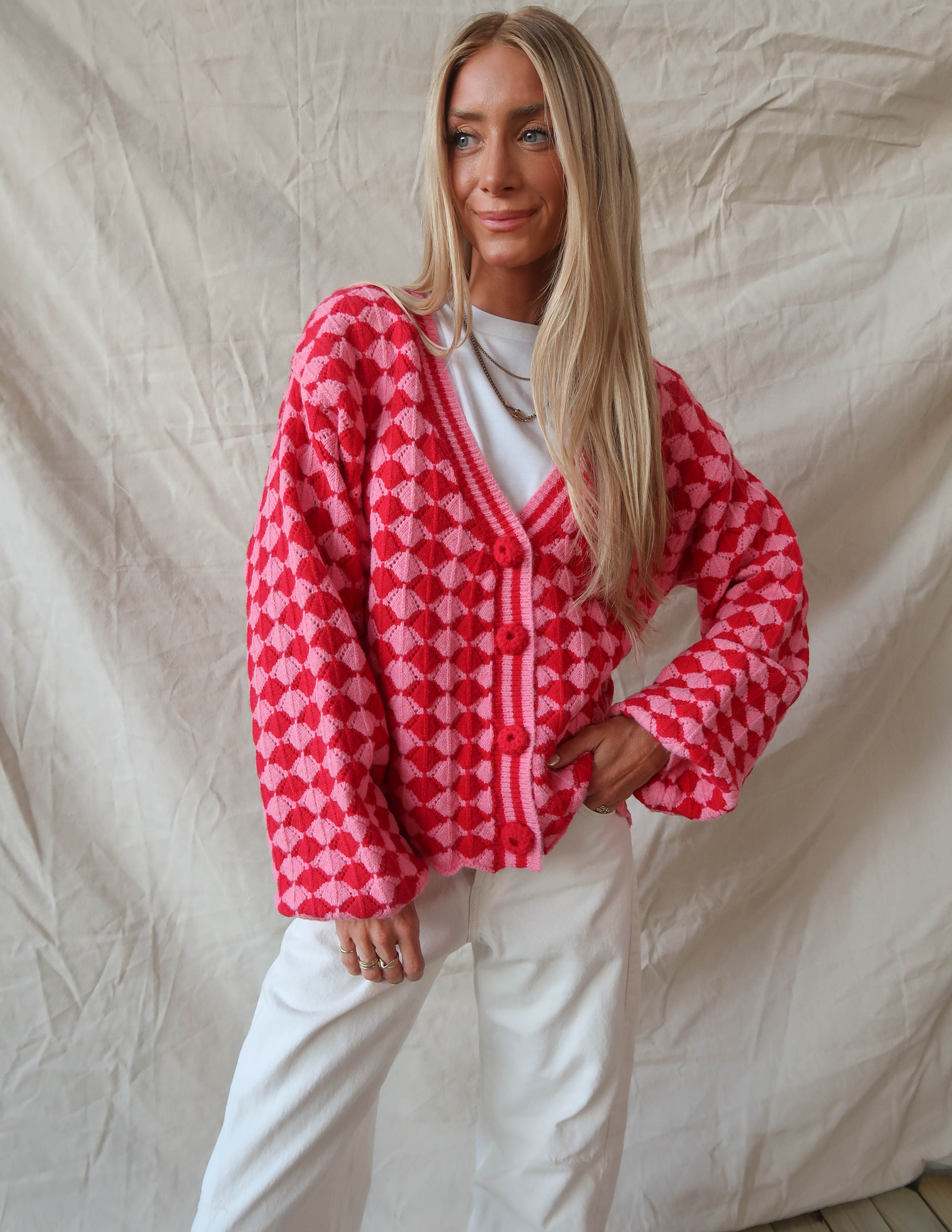 Raspberries Dreams Cardigan
