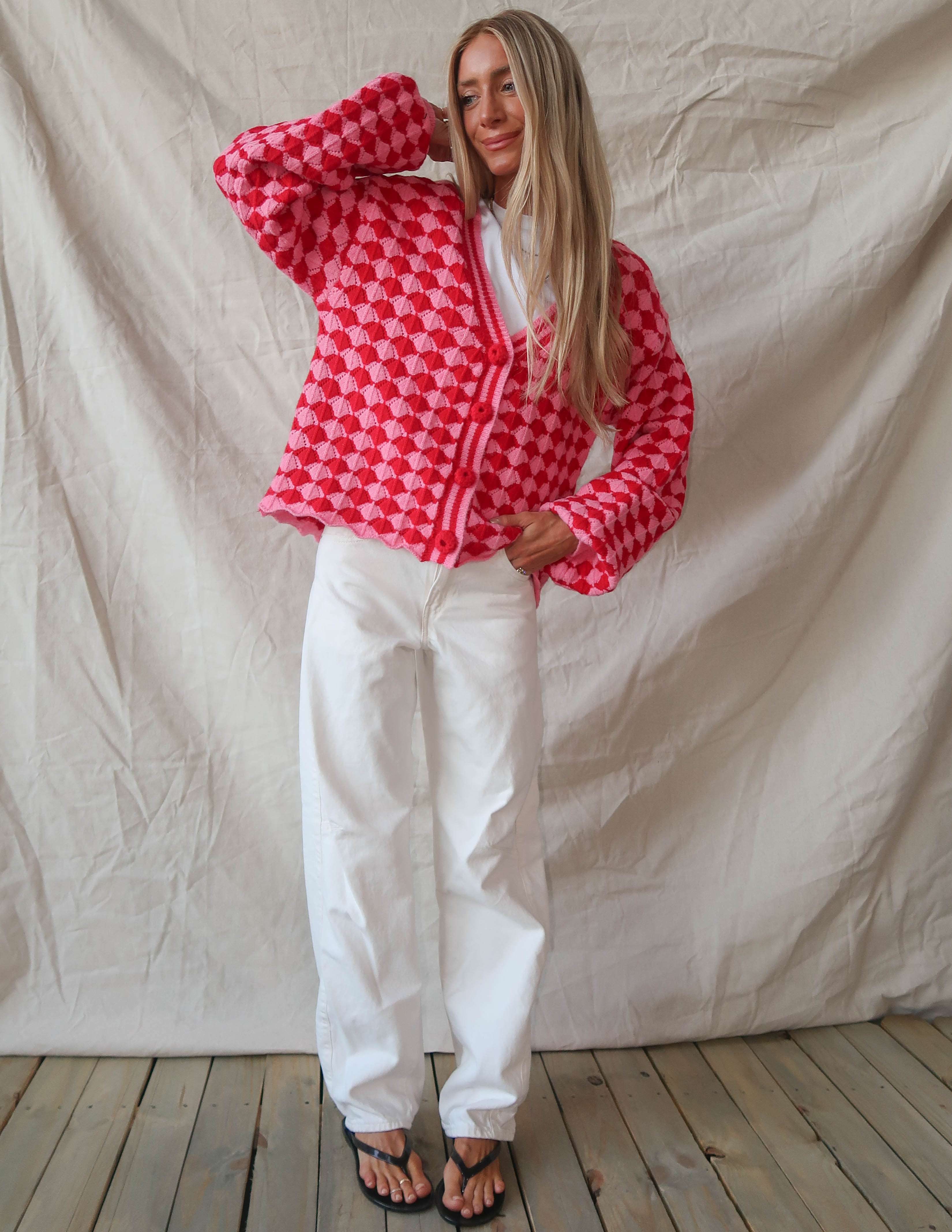 Raspberries Dreams Cardigan