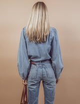 Caitlin Denim Button Up