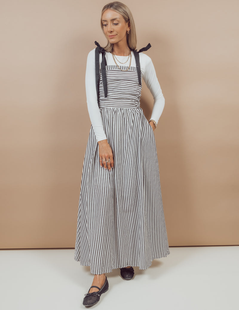 Kristel Striped Dress