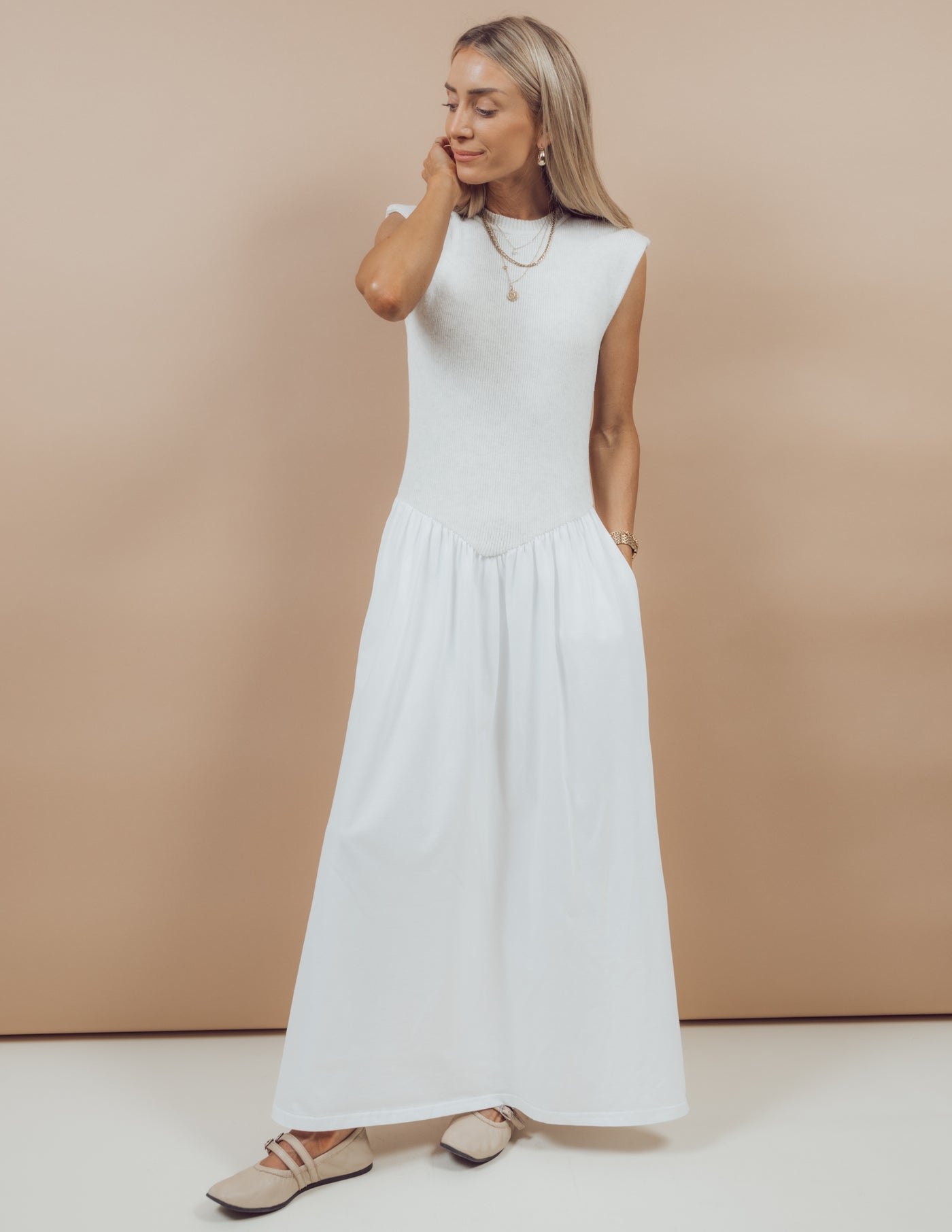 Jones Pleated Dress