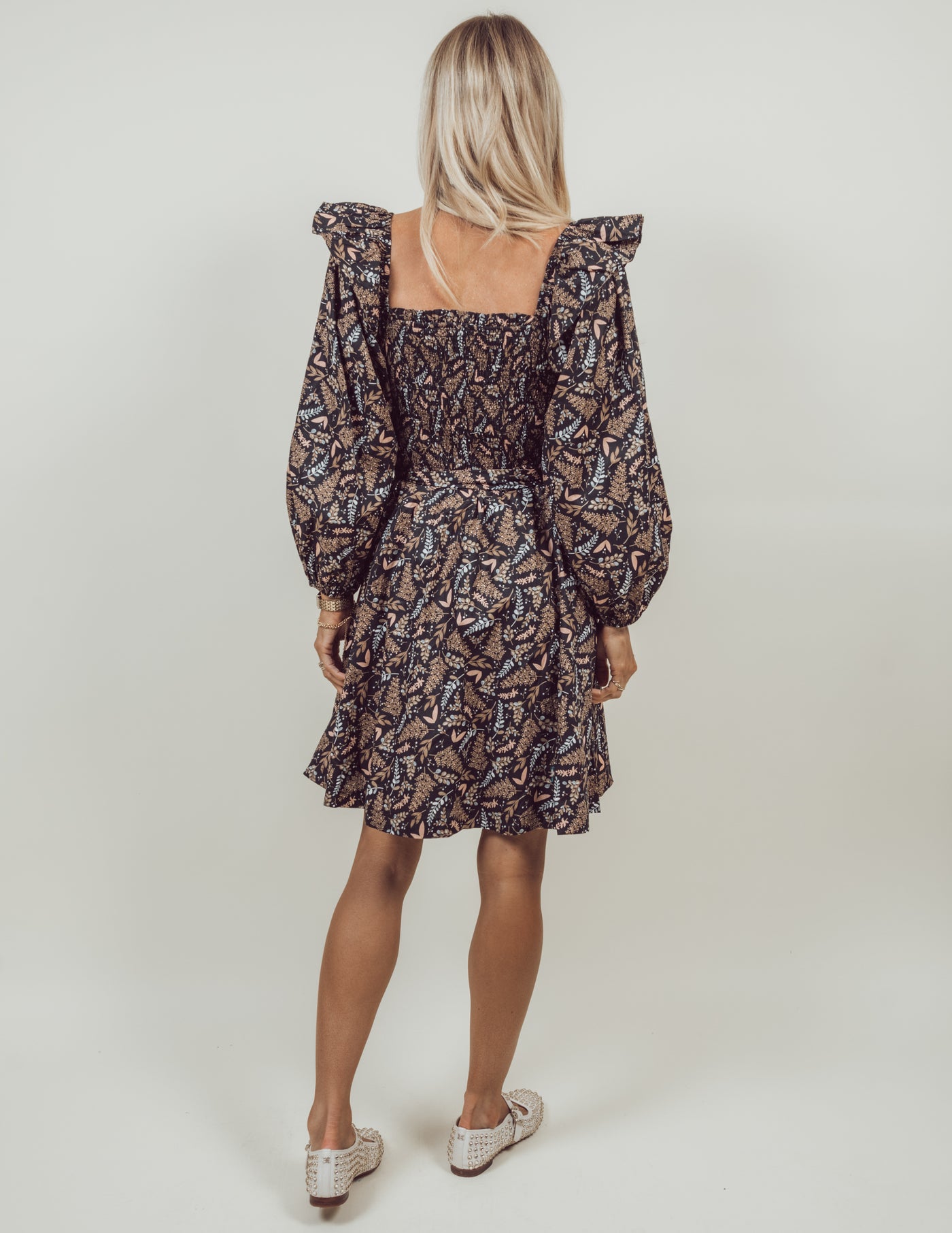 Olivia Printed Dress