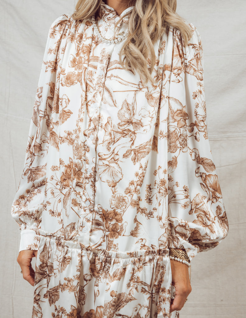 Tonya Floral Printed Dress