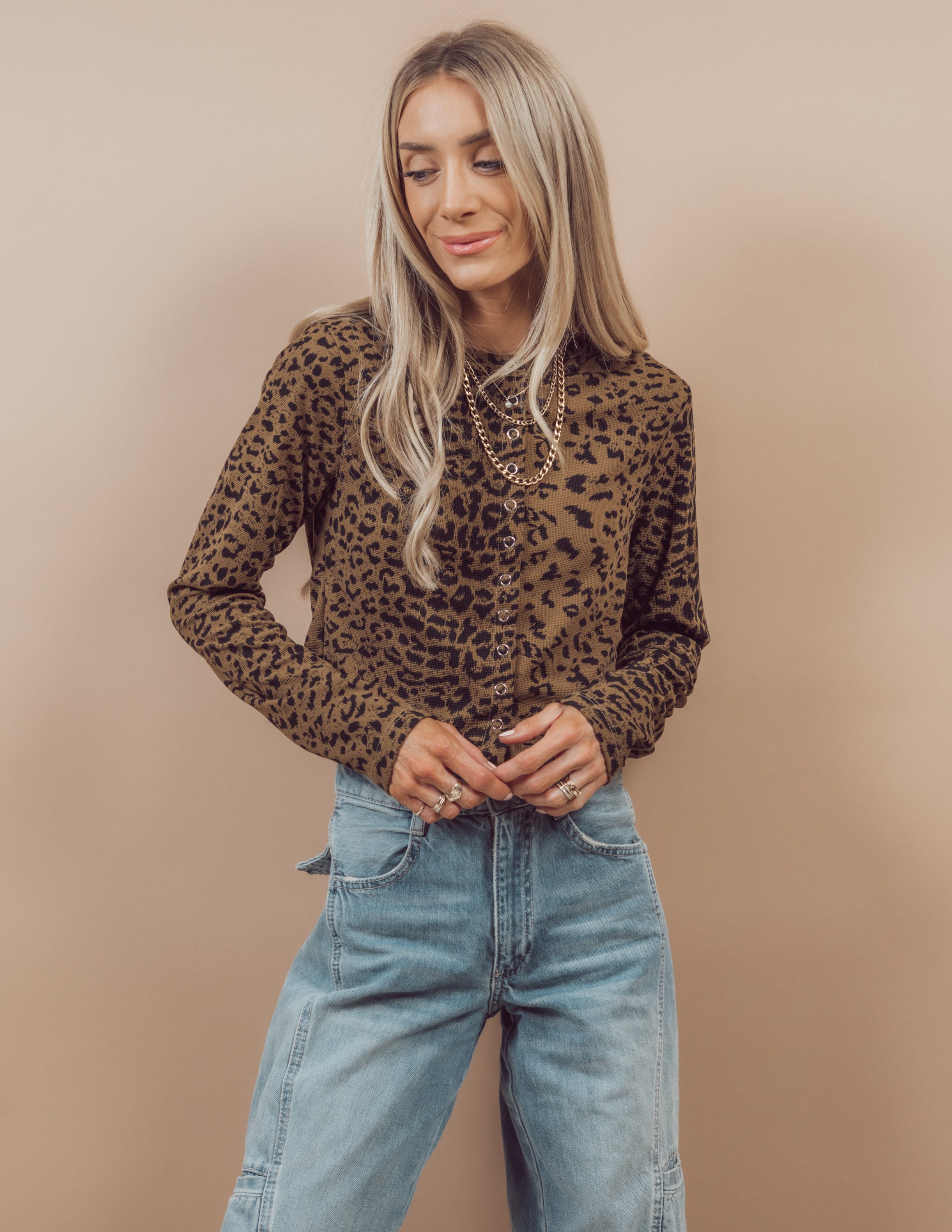 Nadia Button Down