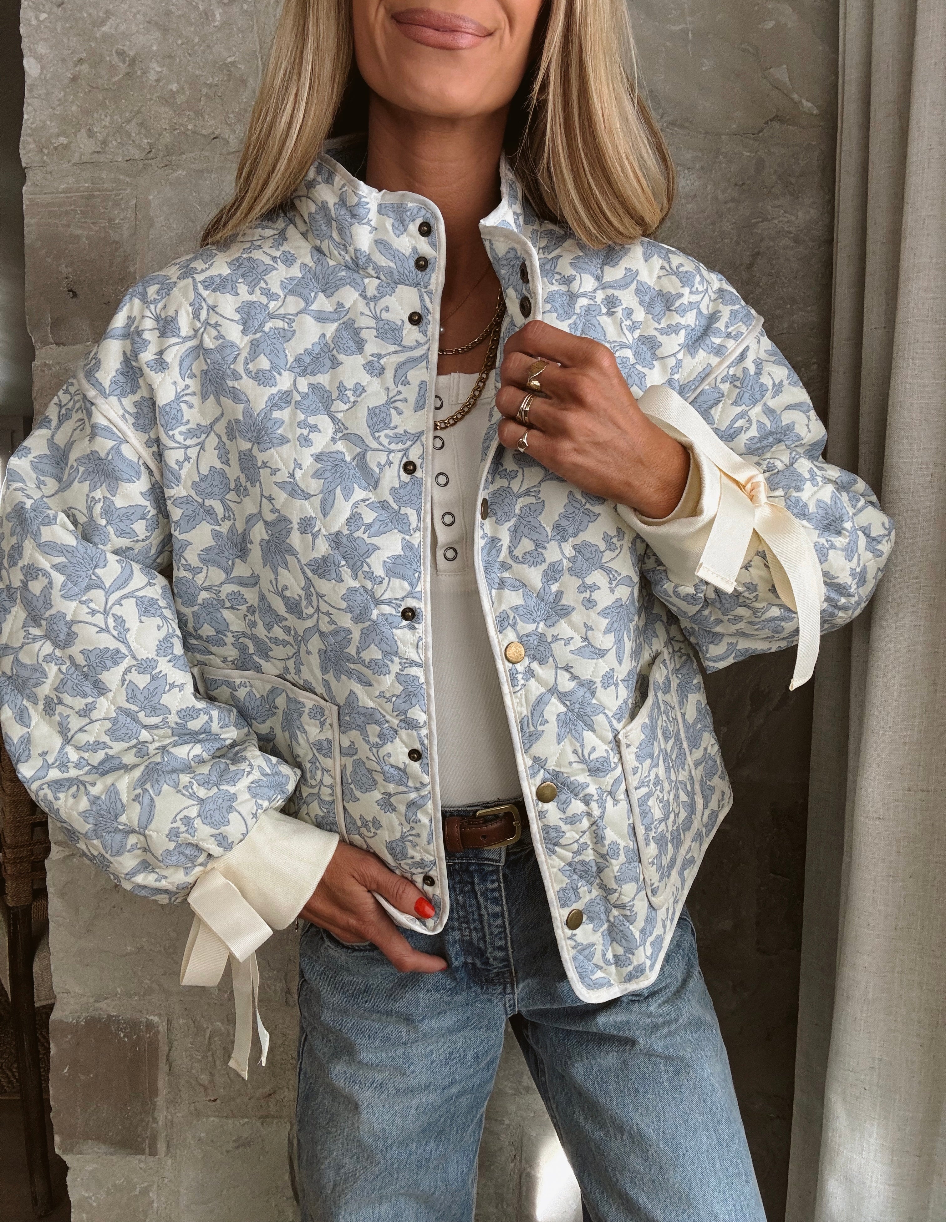Julianne Floral Jacket Shop Stevie Julianne Floral Jacket Shop Stevie