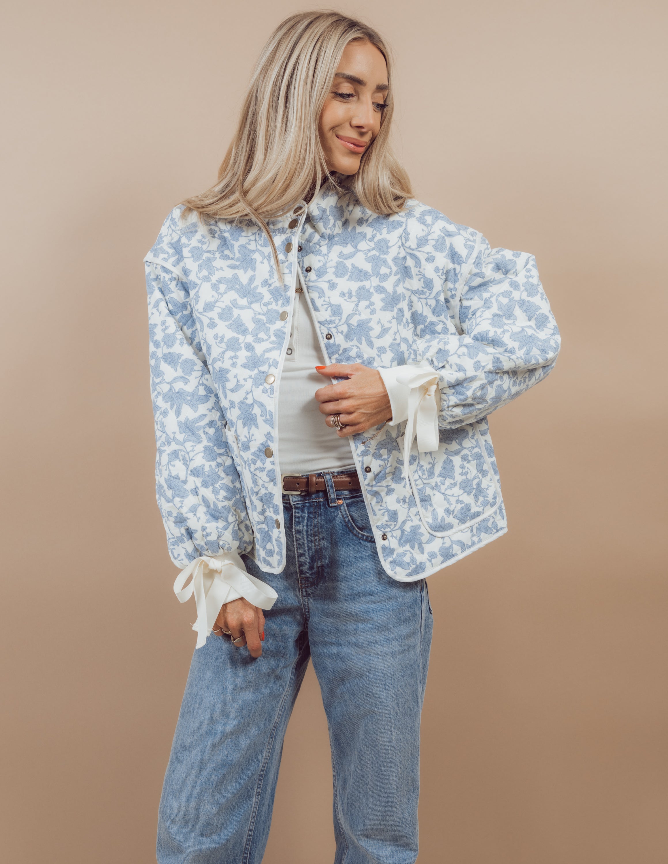 Julianne Floral Jacket · Shop Stevie