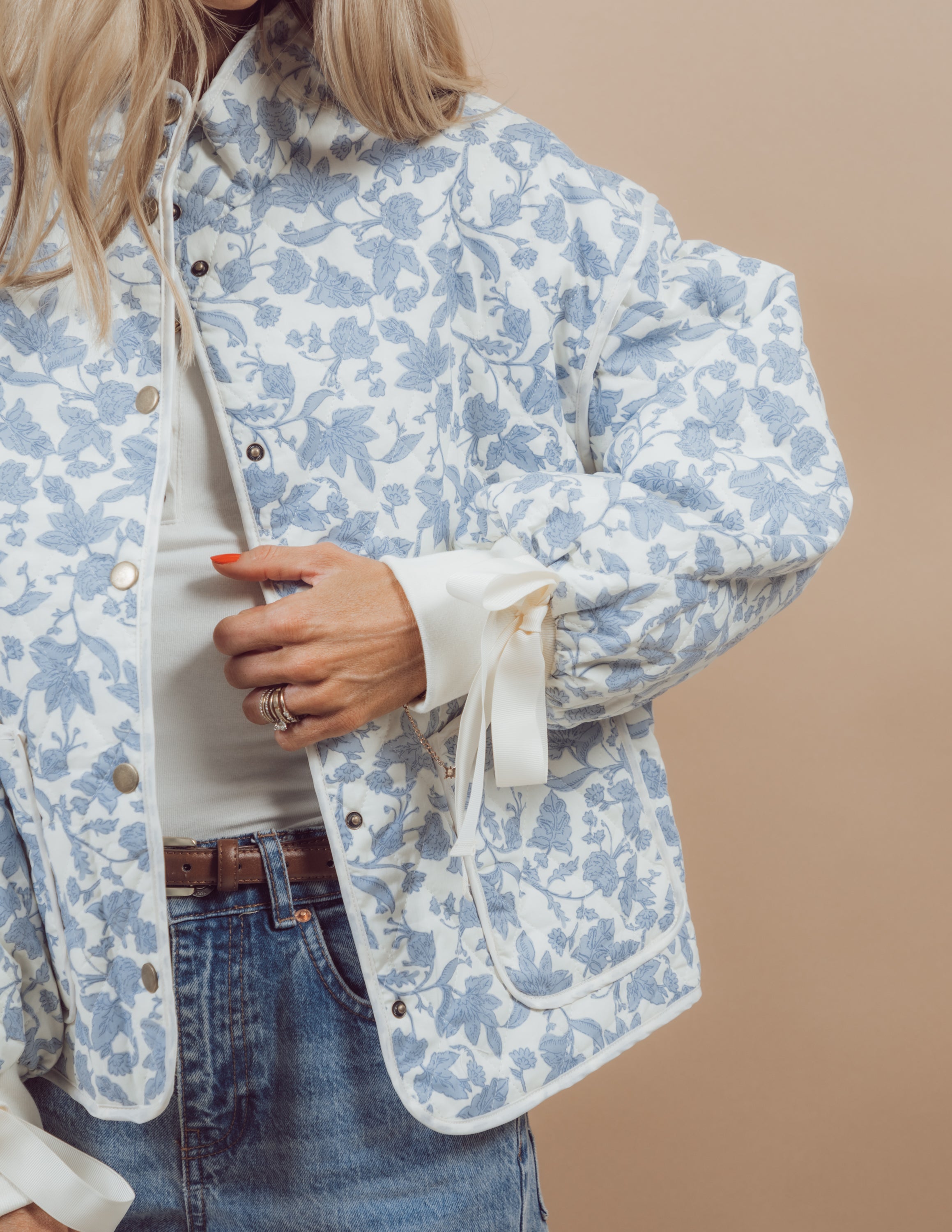 Julianne Floral Jacket · Shop Stevie