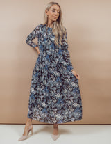 Tamara Asymmetrical Floral Dress