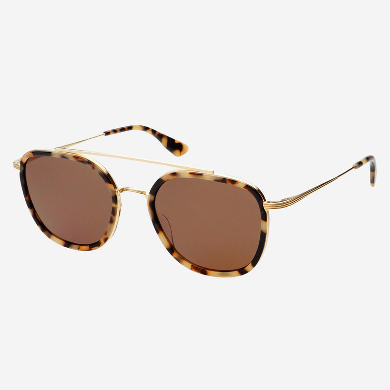 Weston Acetate Round Sunglasses