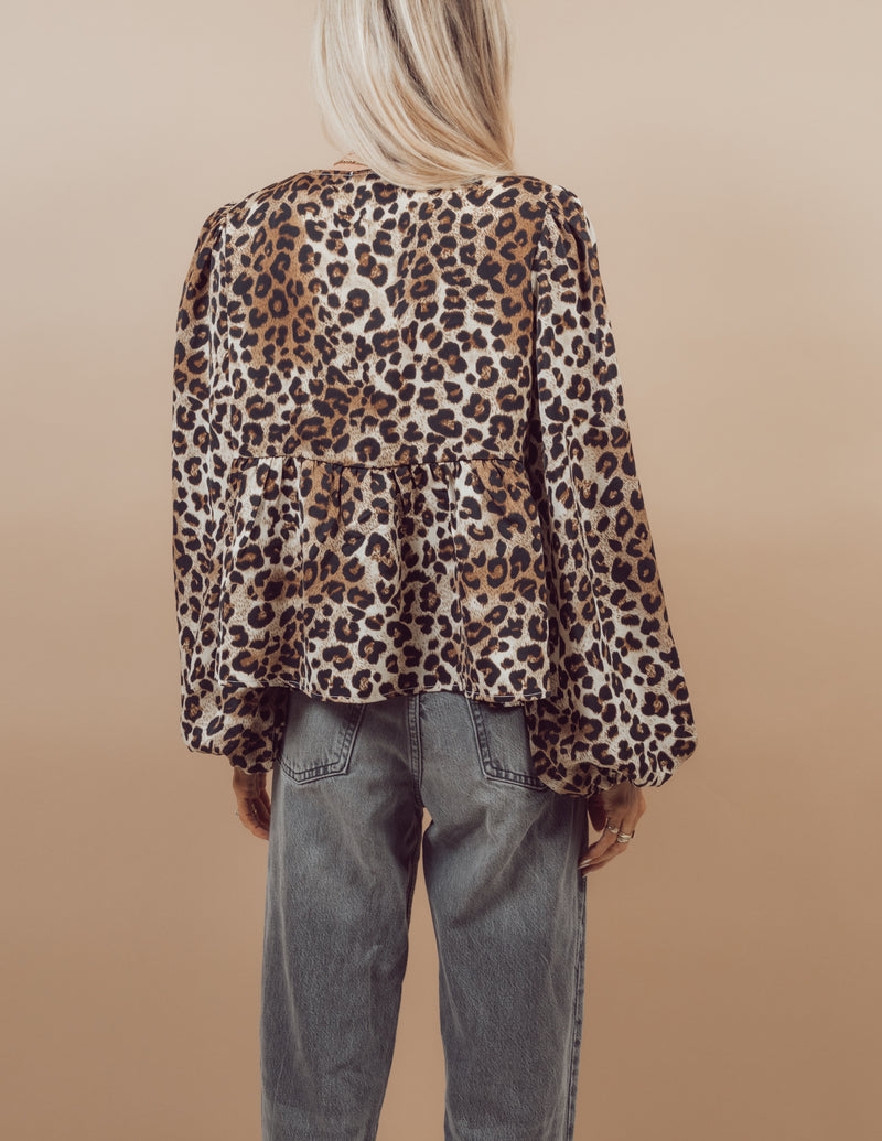 Tay Leopard Top