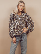 Tay Leopard Top