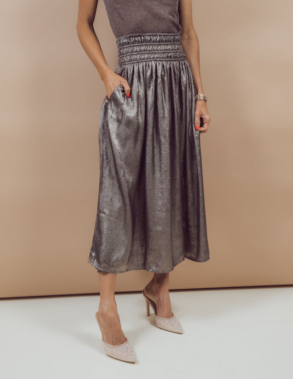 Maggie Metallic Skirt