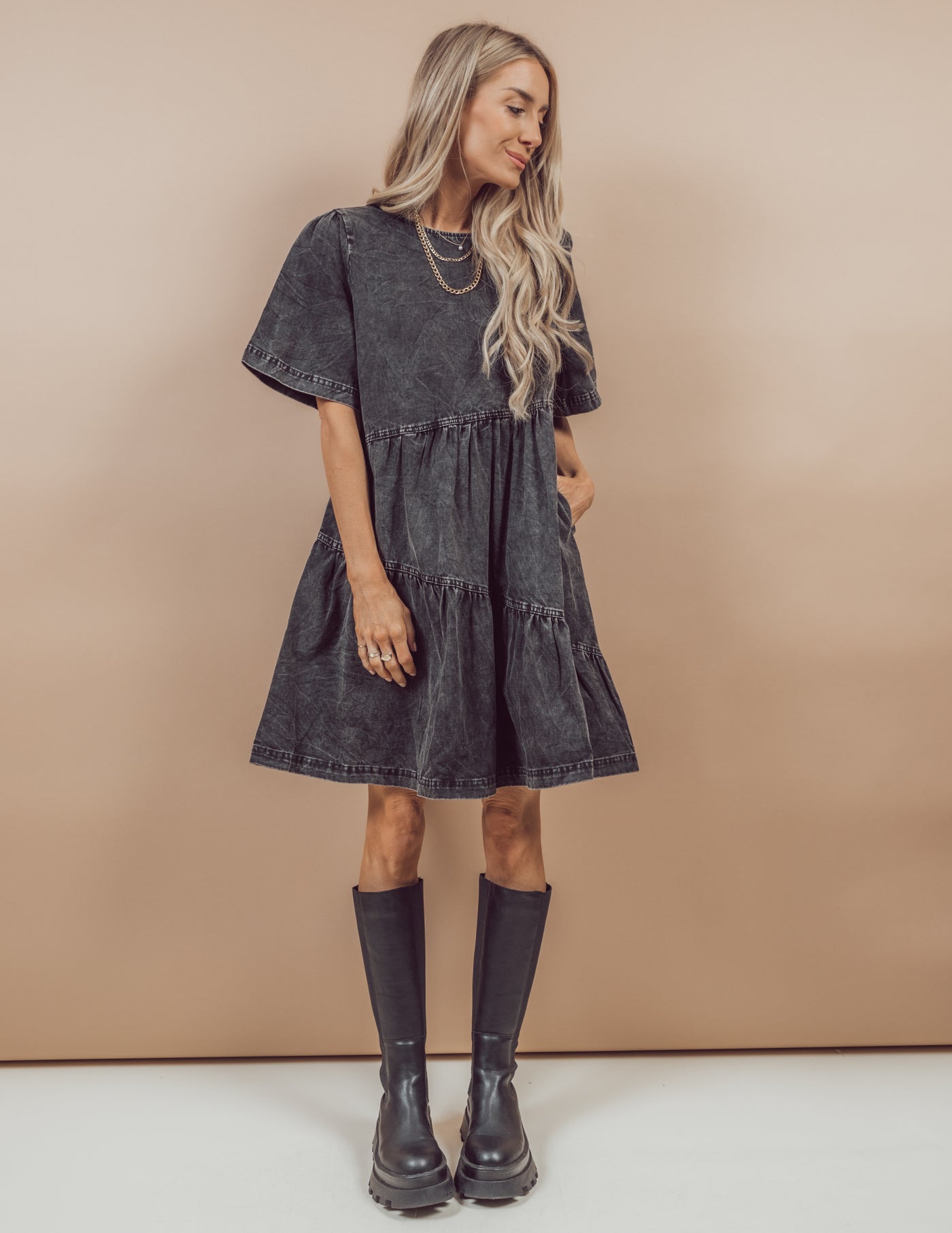 Peggy Denim Dress