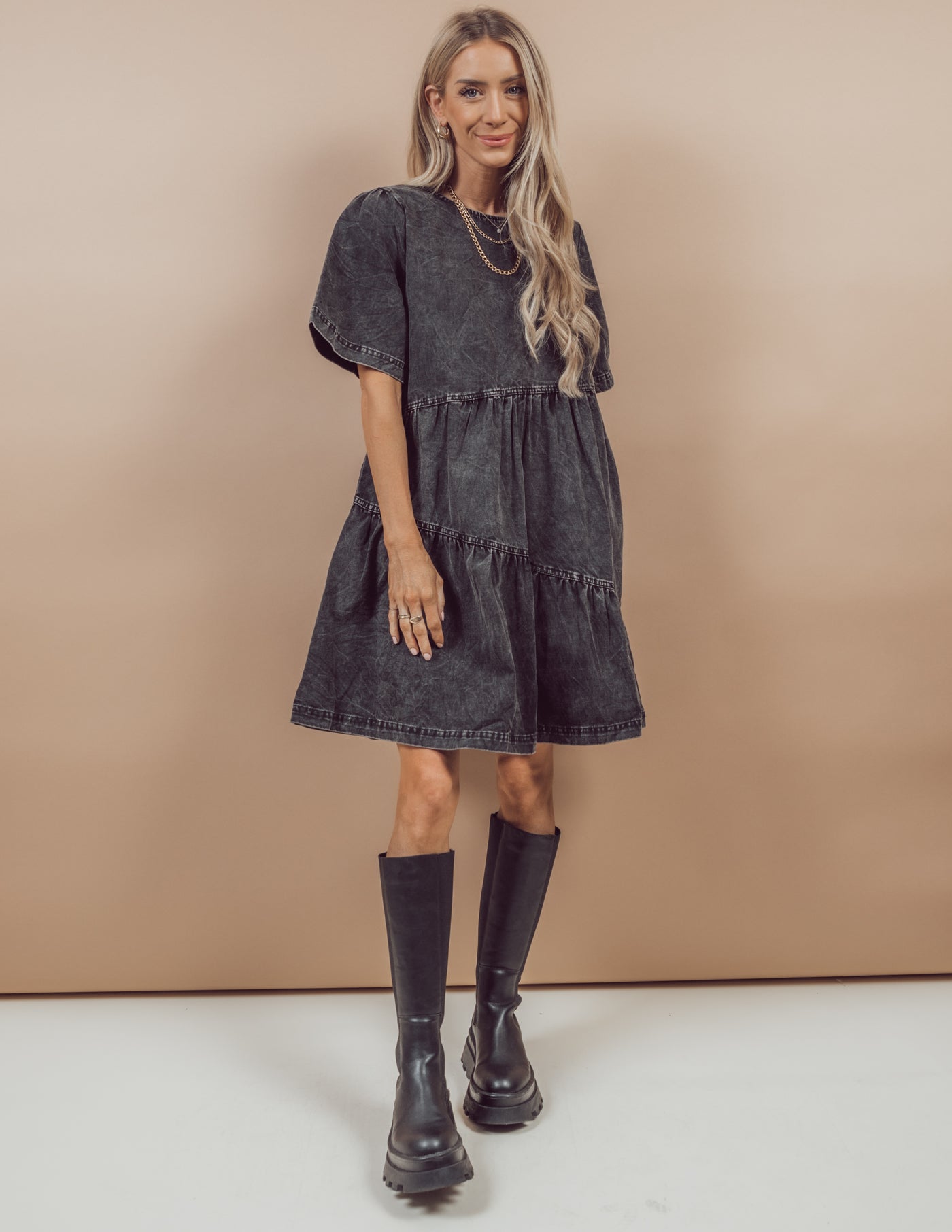 Peggy Denim Dress