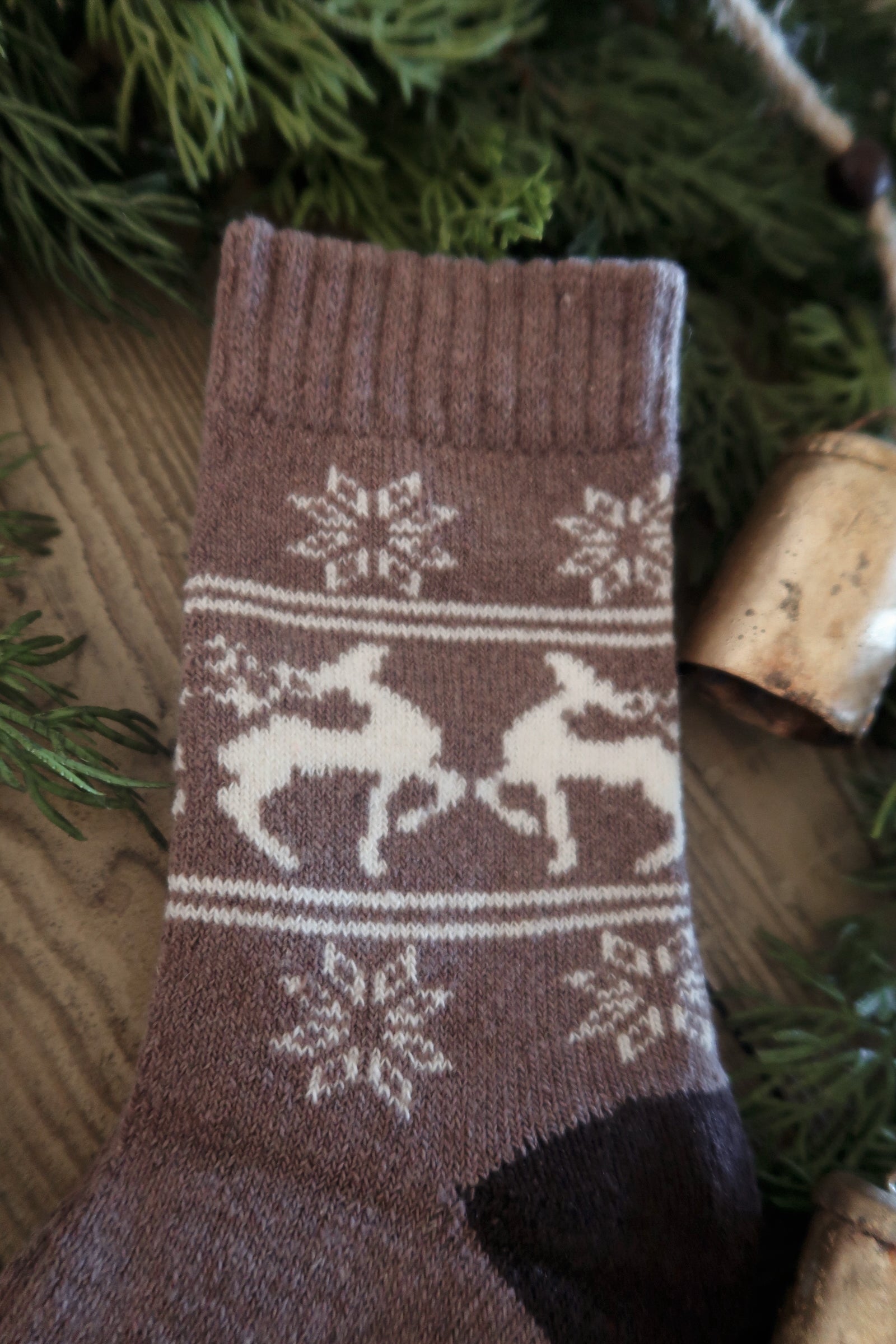 Reindeer Sock