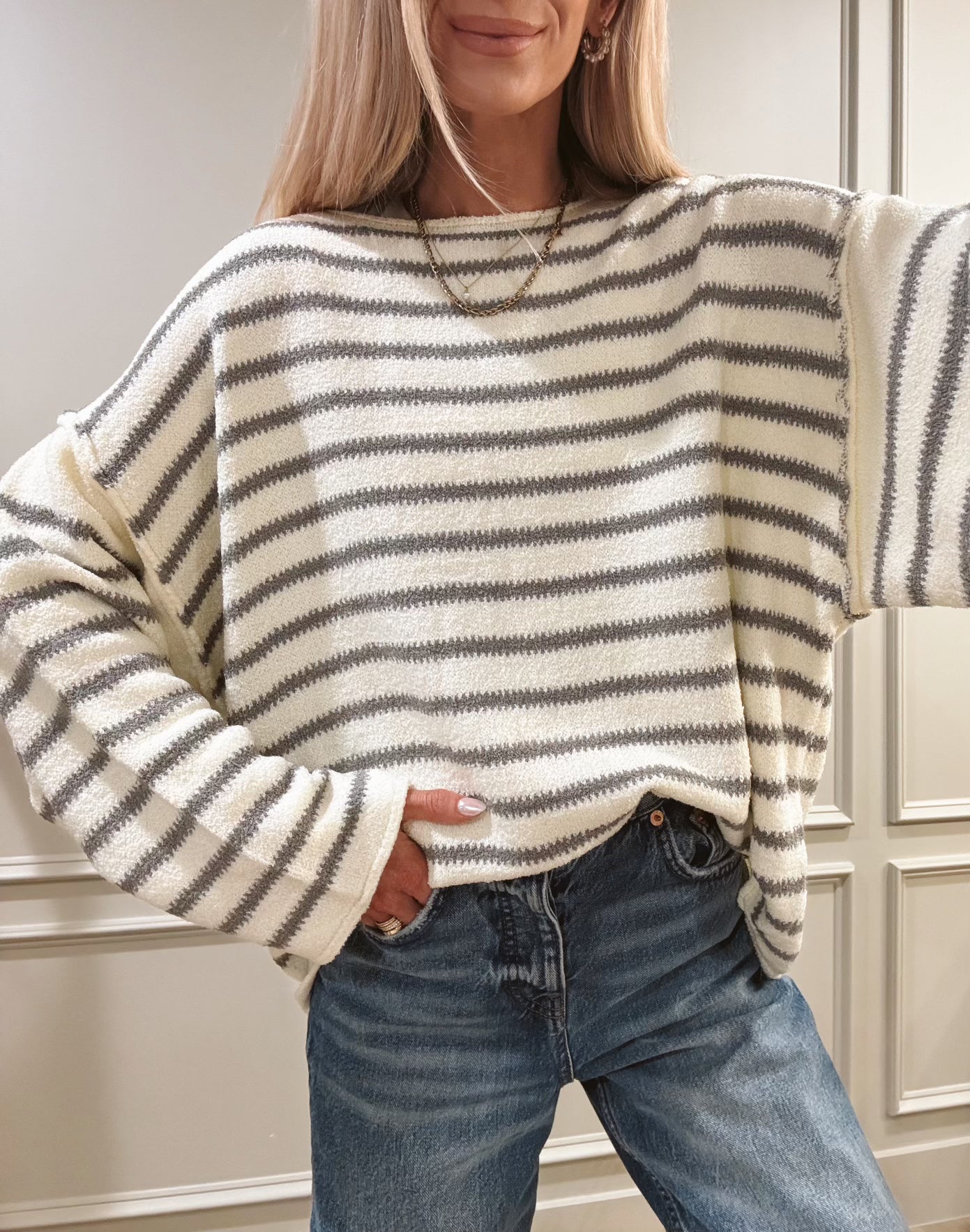 Lynn Striped Top