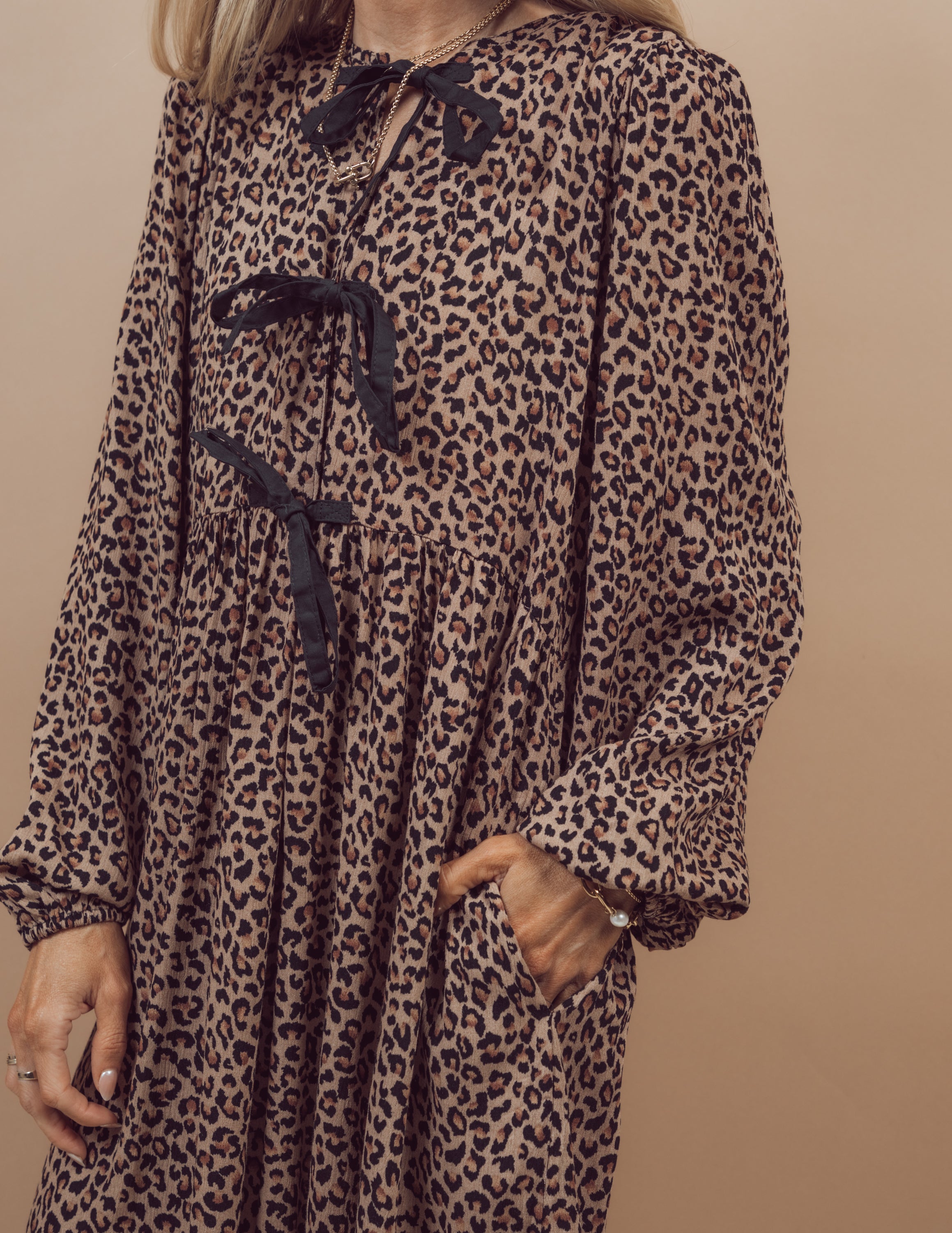 Andi Leopard Printed Dress