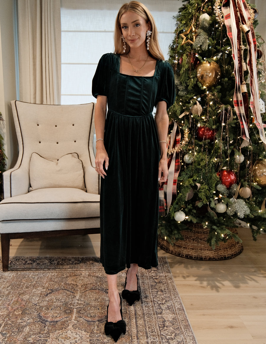 Nina Velvet Dress