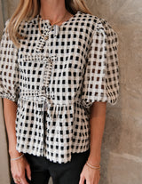 Sharna Gingham Top *COMING SOON*