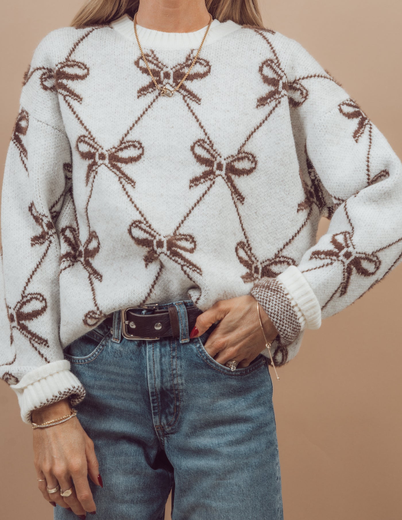 Londyn Ribbon Sweater