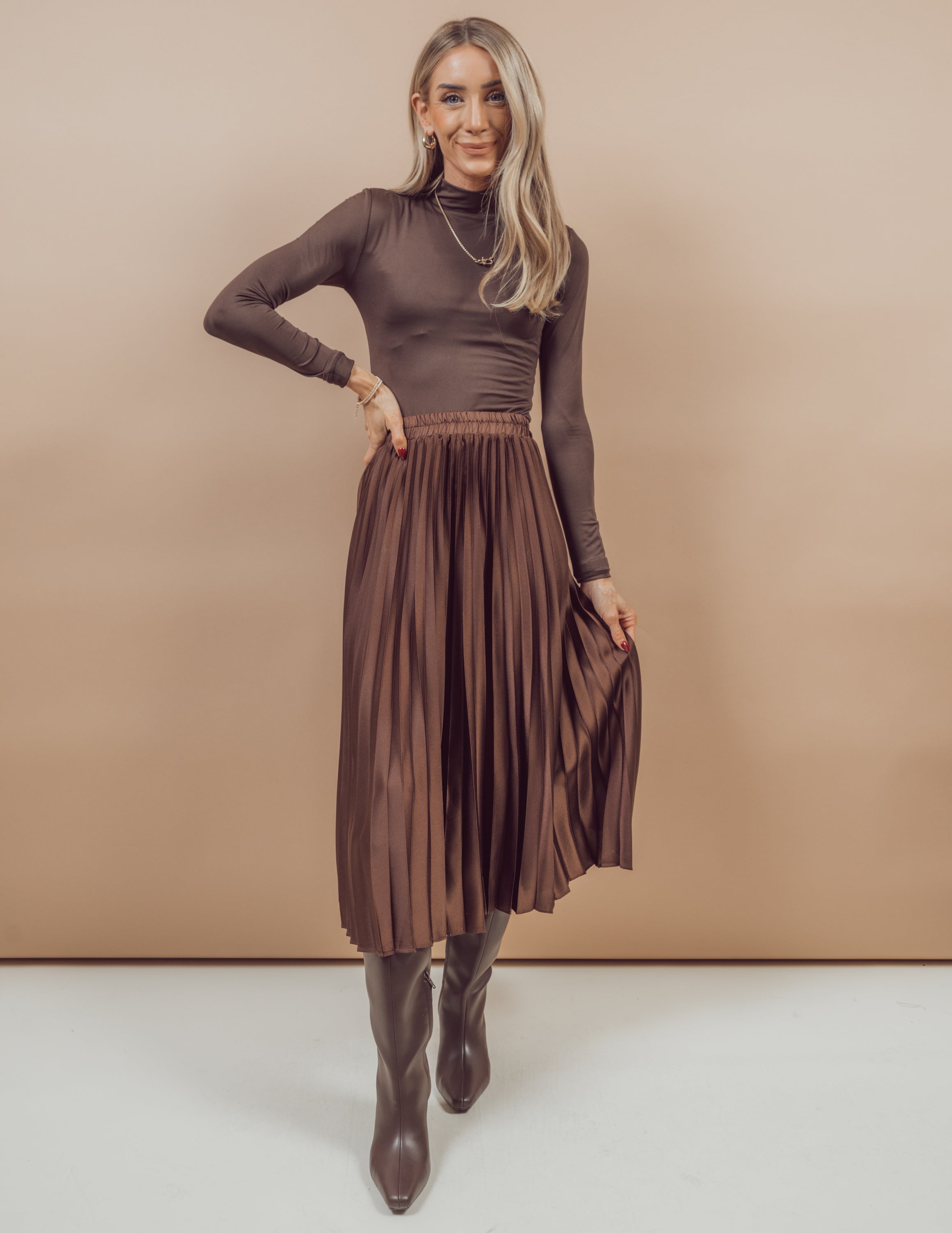 Alessia Pleated Skirt