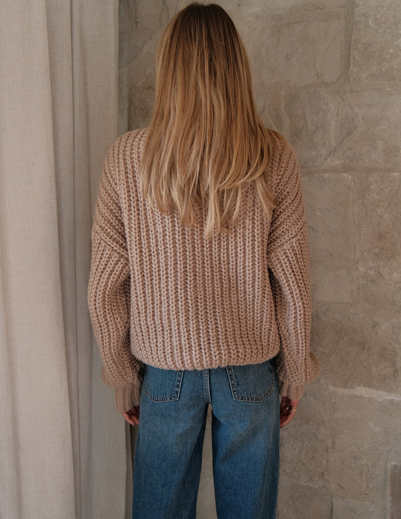 Elladie Cable Knit Sweater