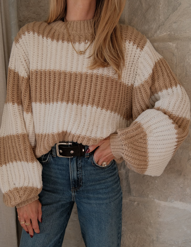 Spencer Striped Sweater