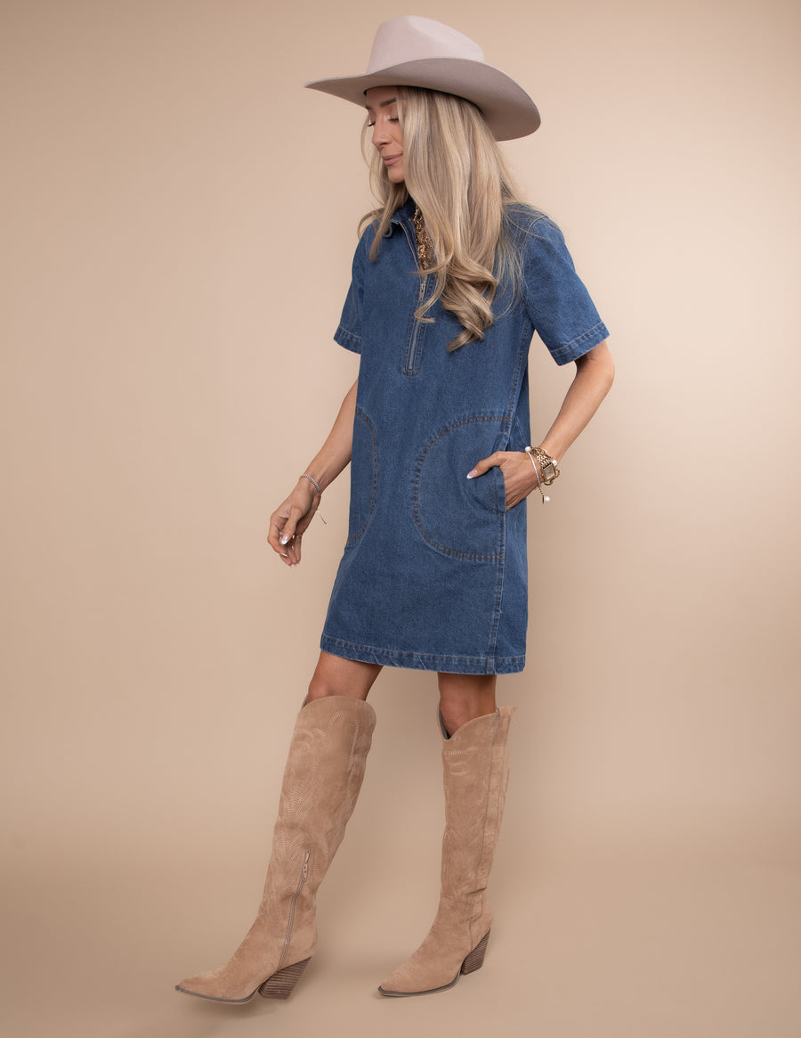 Lexie Denim Dress