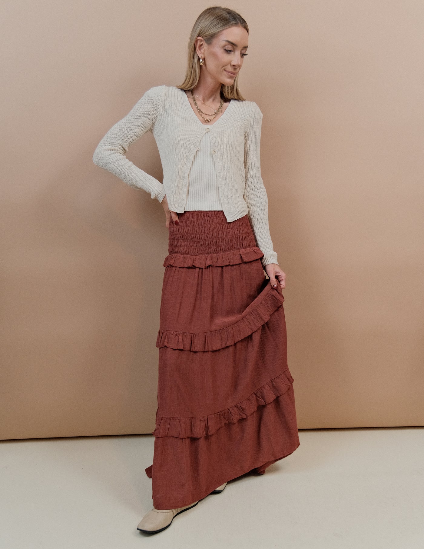 Liza Tiered Skirt