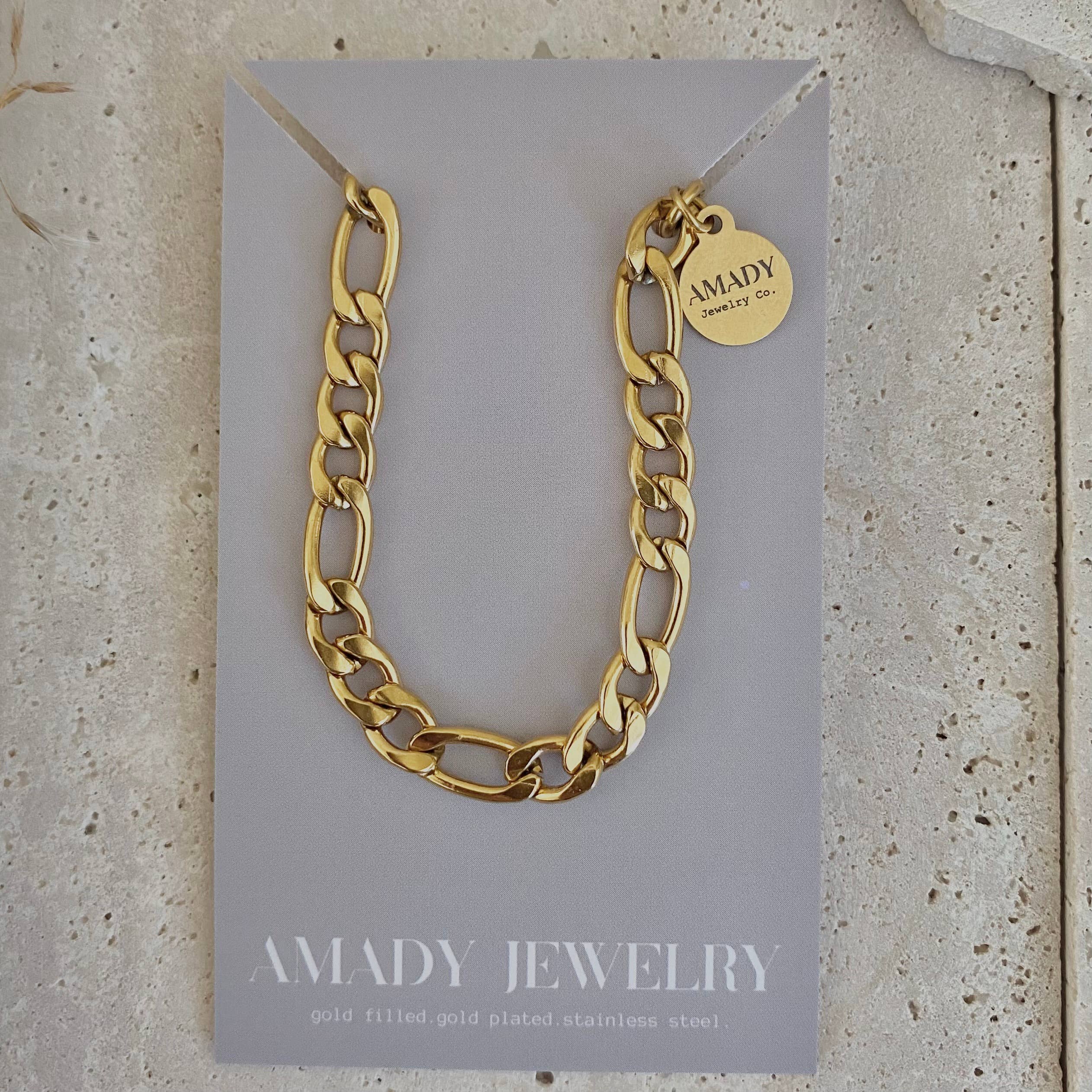Forever Yours Figaro Bracelet