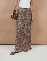 Tomi Leopard Skirt