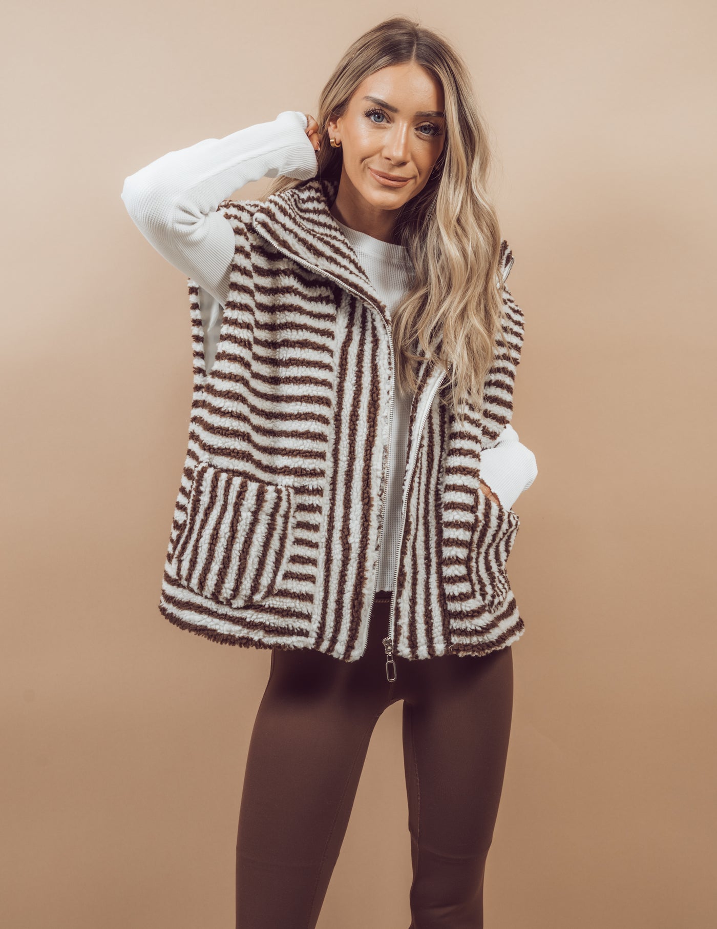 Luisa Striped Vest