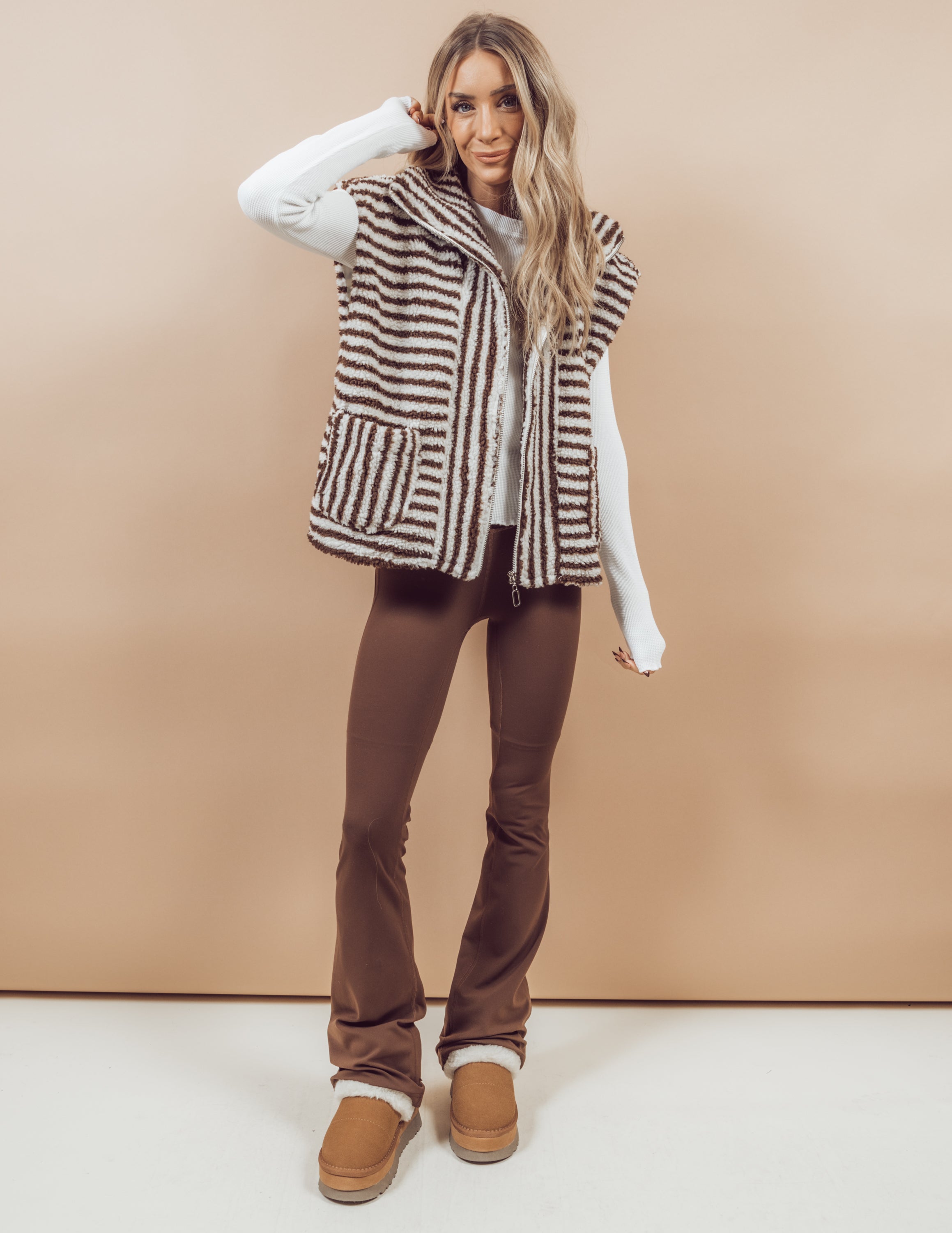 Luisa Striped Vest