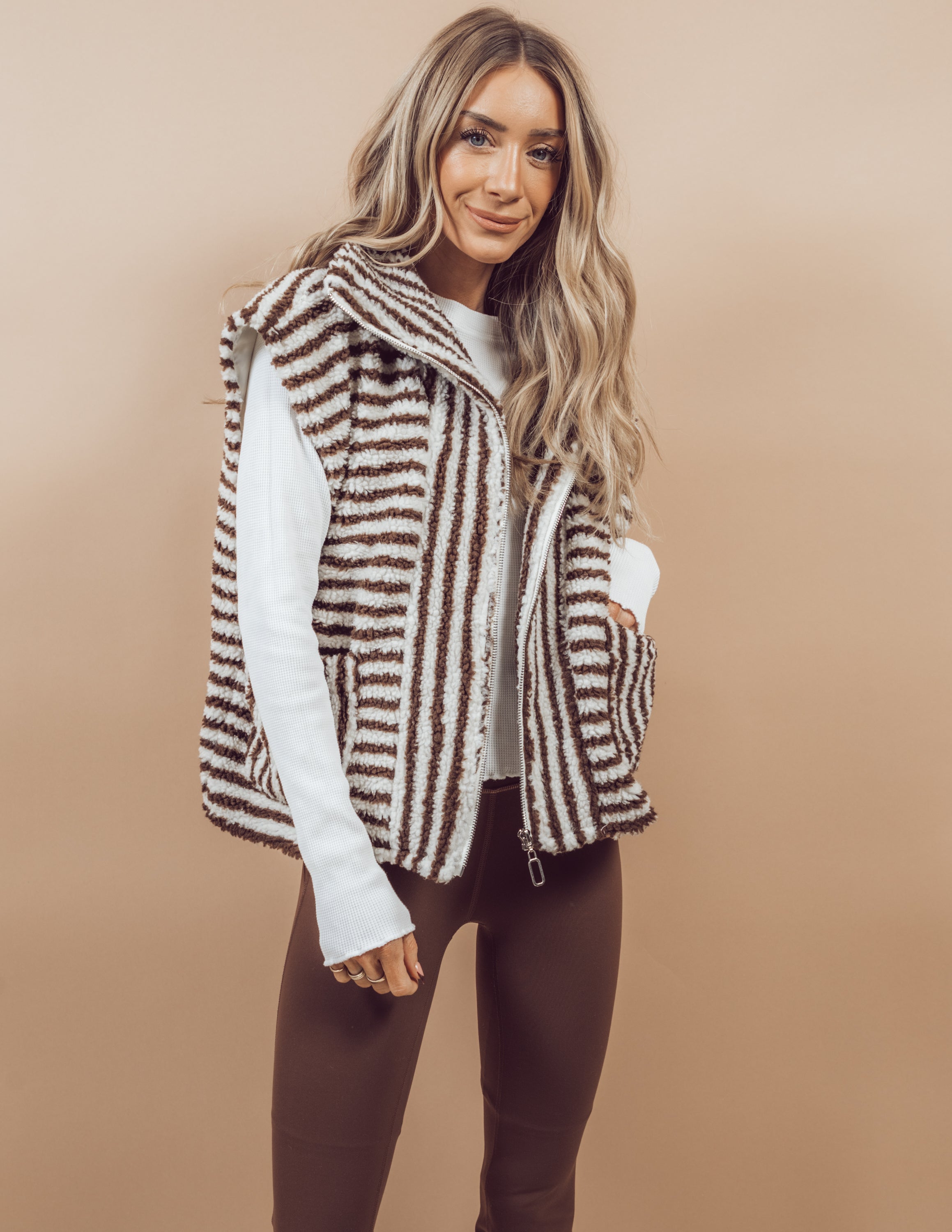 Luisa Striped Vest